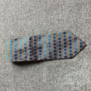 XMI Platinum optical illusion style tie